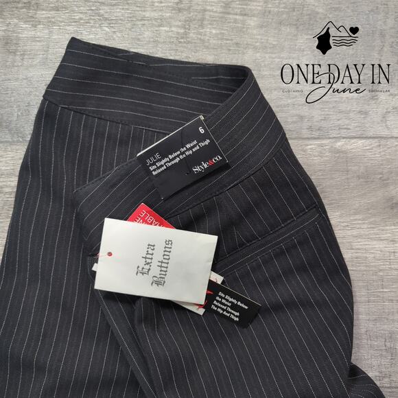 Style & Co. Julie Trouser Pants Size 6 - Picture 2 of 6